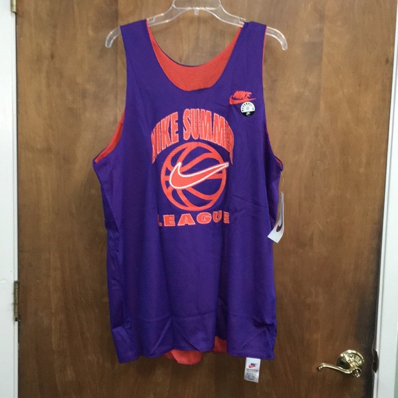*Sold* NWT Vintage Nike Summer League Reversible - Picture 1 of 7